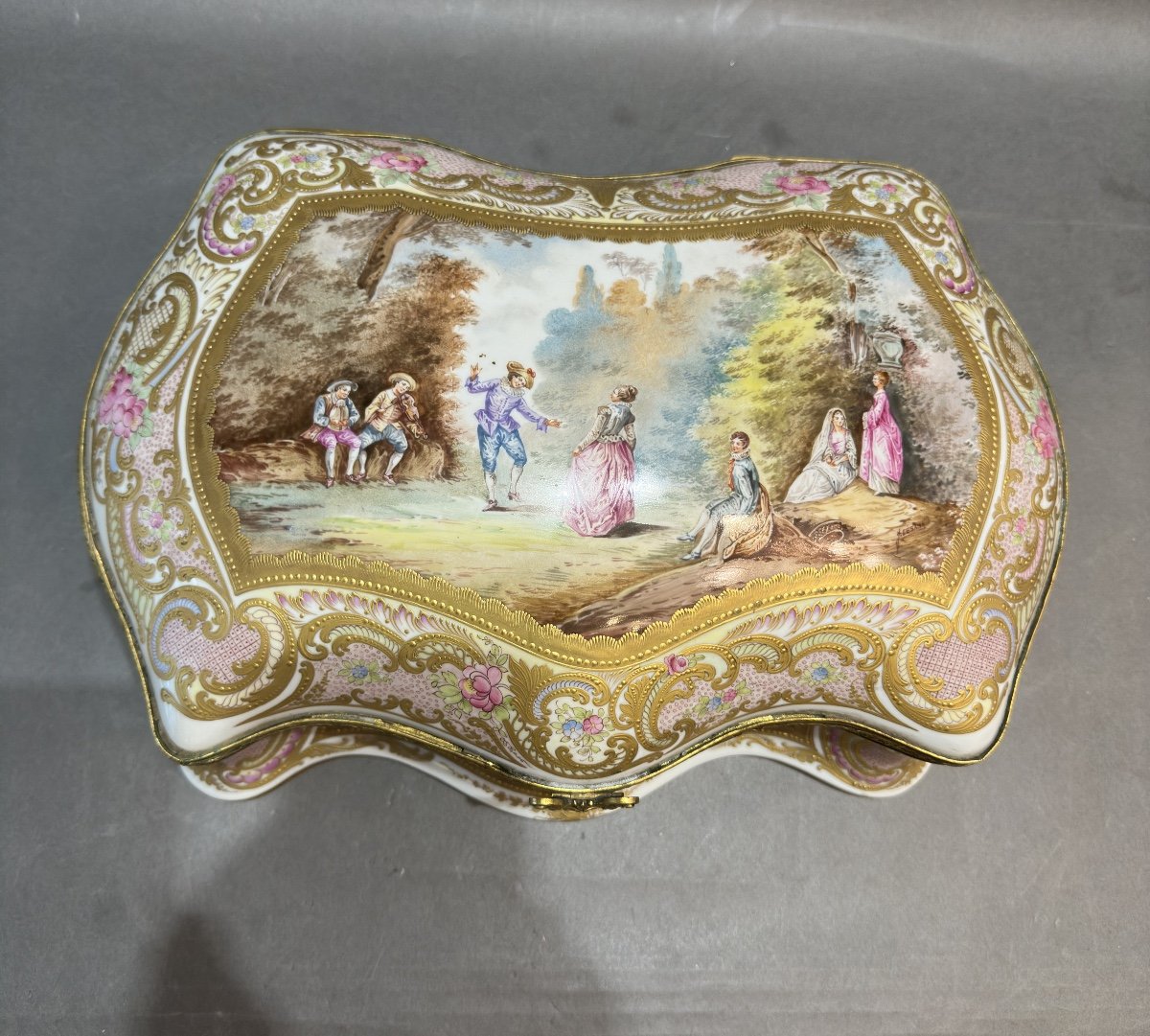 Box, Sèvres Porcelain Box 