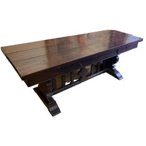 Common Room Table In Oak And Walnut