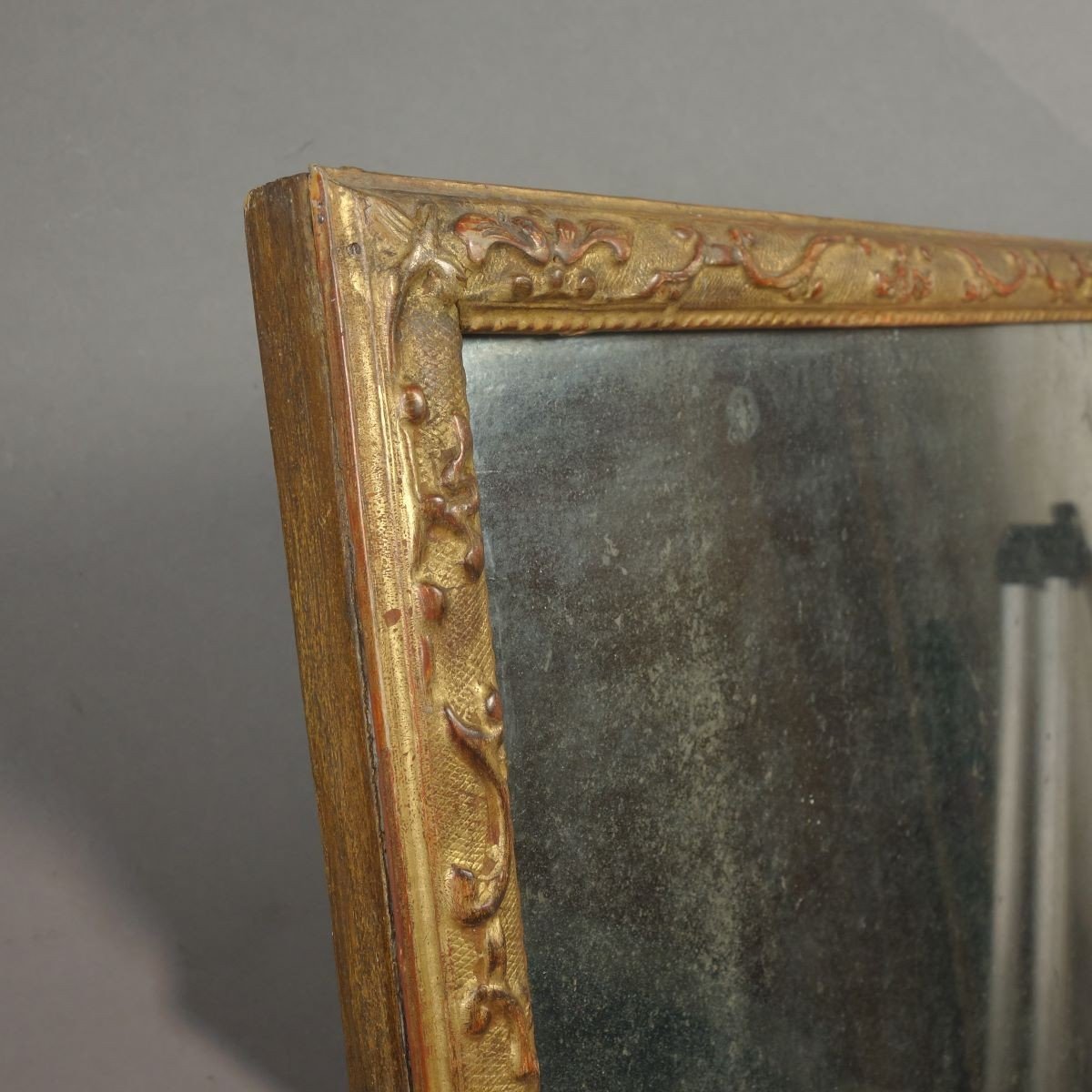 18th Century Mercury Mirror Bérain Baguette Format:-photo-2