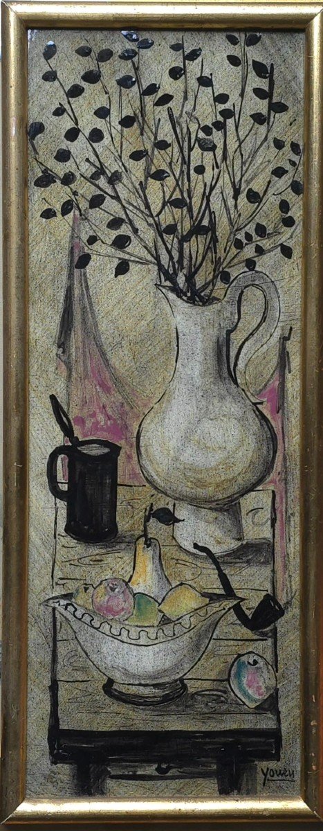 Yves Alain Pleuven Known As Youen Vintage Ceramic Tile 