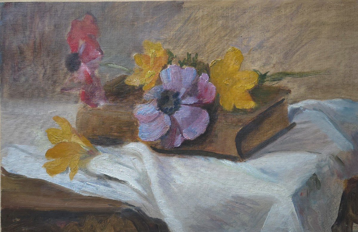 Nature Morte Anémones  Circa 1925