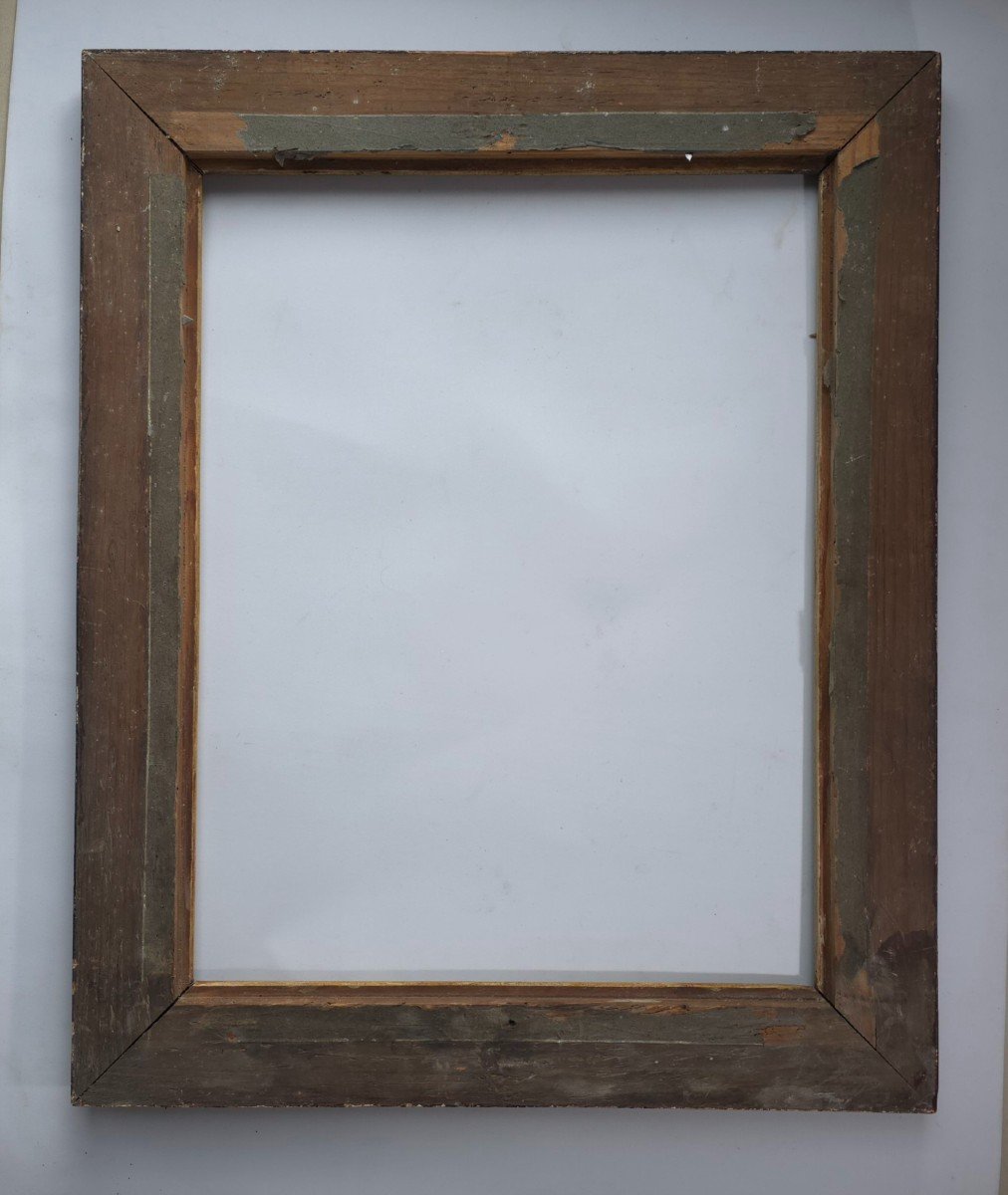 19th Century Painted Wood Frame-photo-2