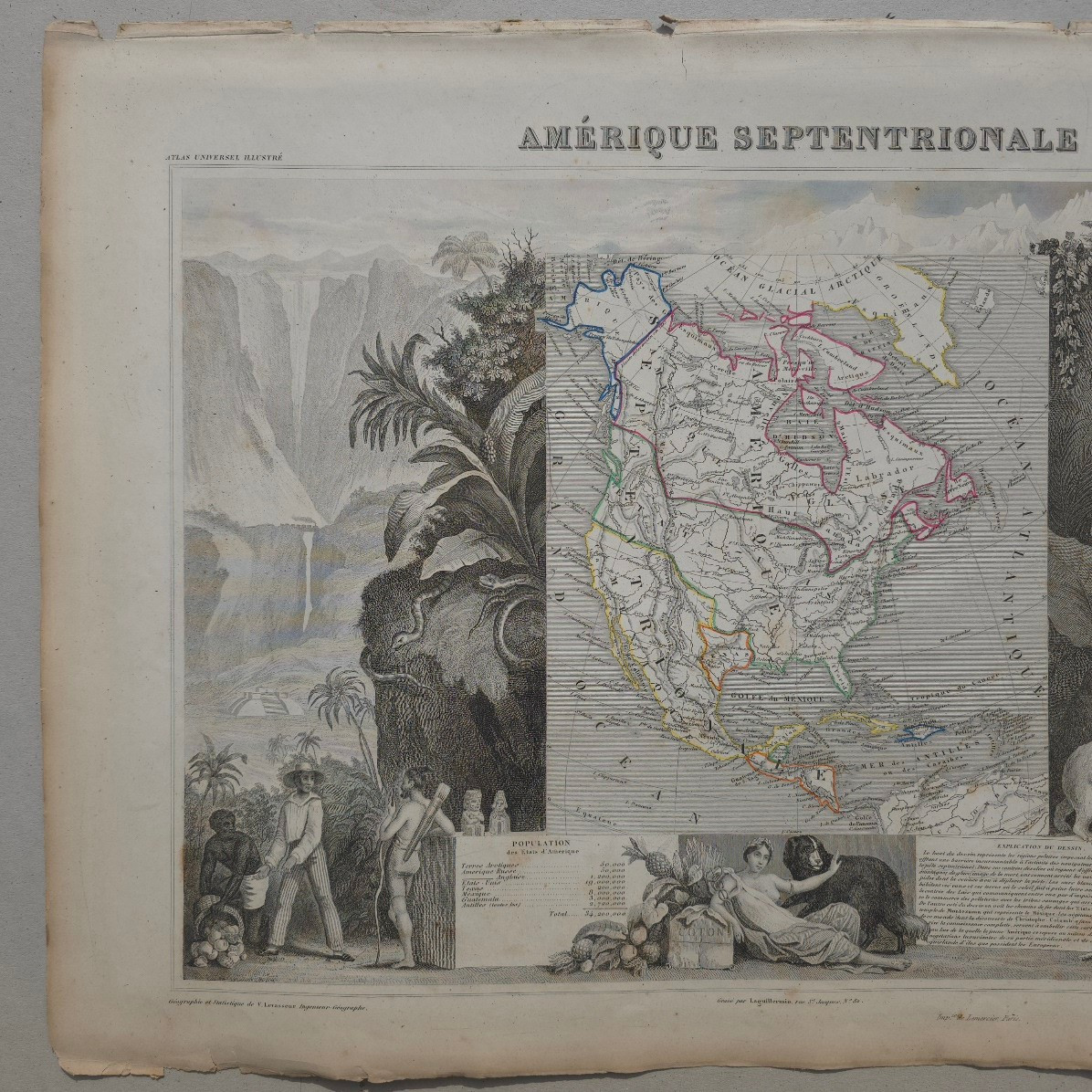 Asia Géographic Card 1854-photo-4