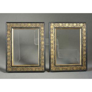 Pair Of Small Napoleon III Frames 