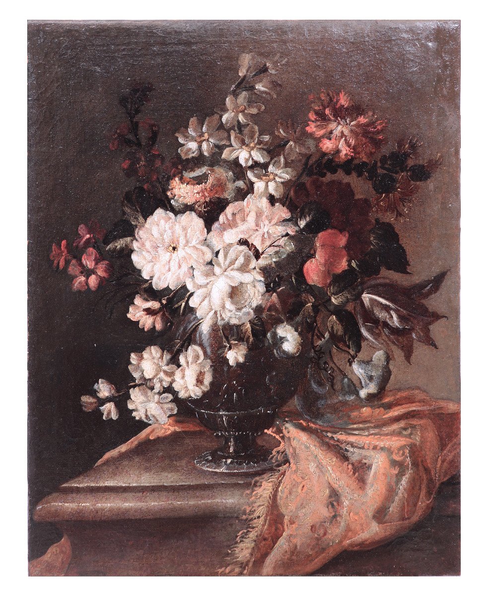 Stanchi Giovanni (rome 1608-1675) - Nature Morte-photo-2