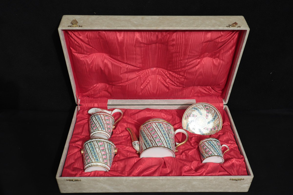 Porcelain Coffee Service, Paris Late 18th Century