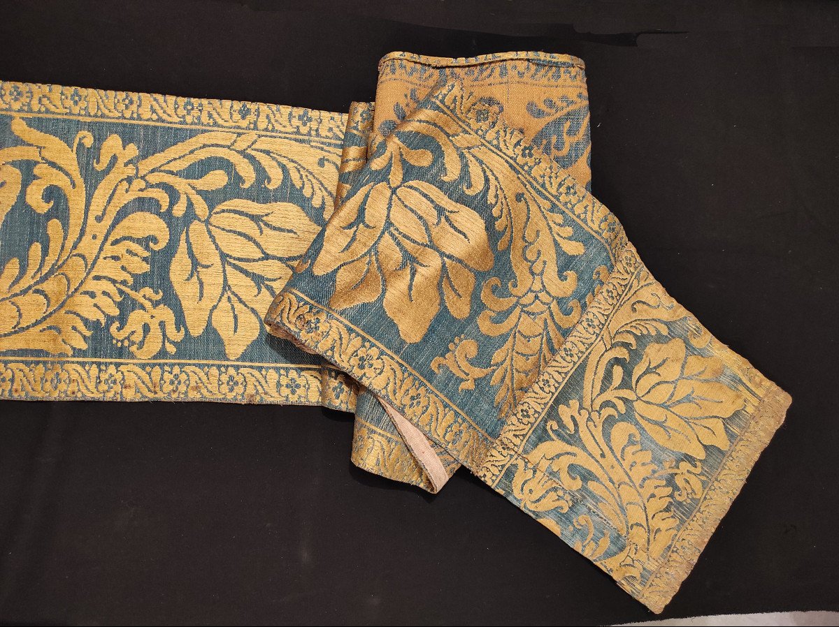 Silk Brocade Fabrics, Lucca, 17th Century 