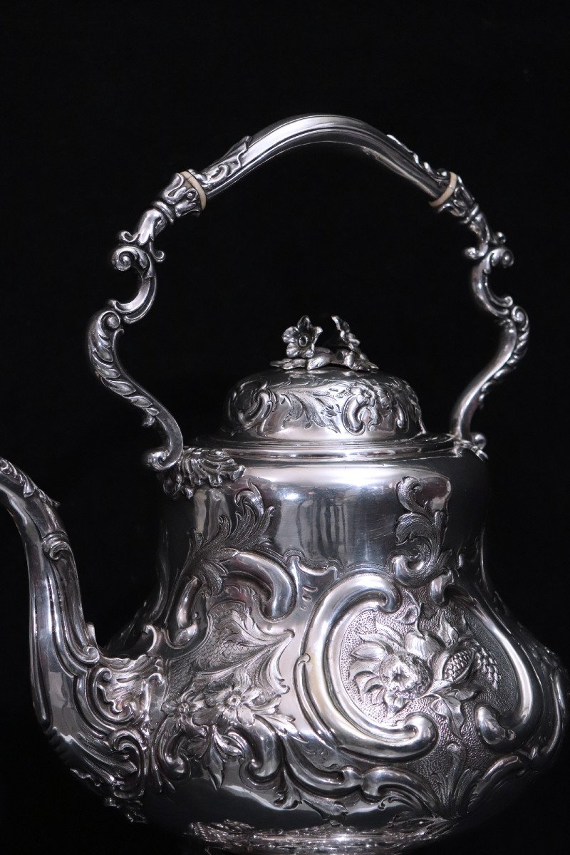 Teapot, Hunt &roskell, Late Storr &mortimer 19th Century-photo-3