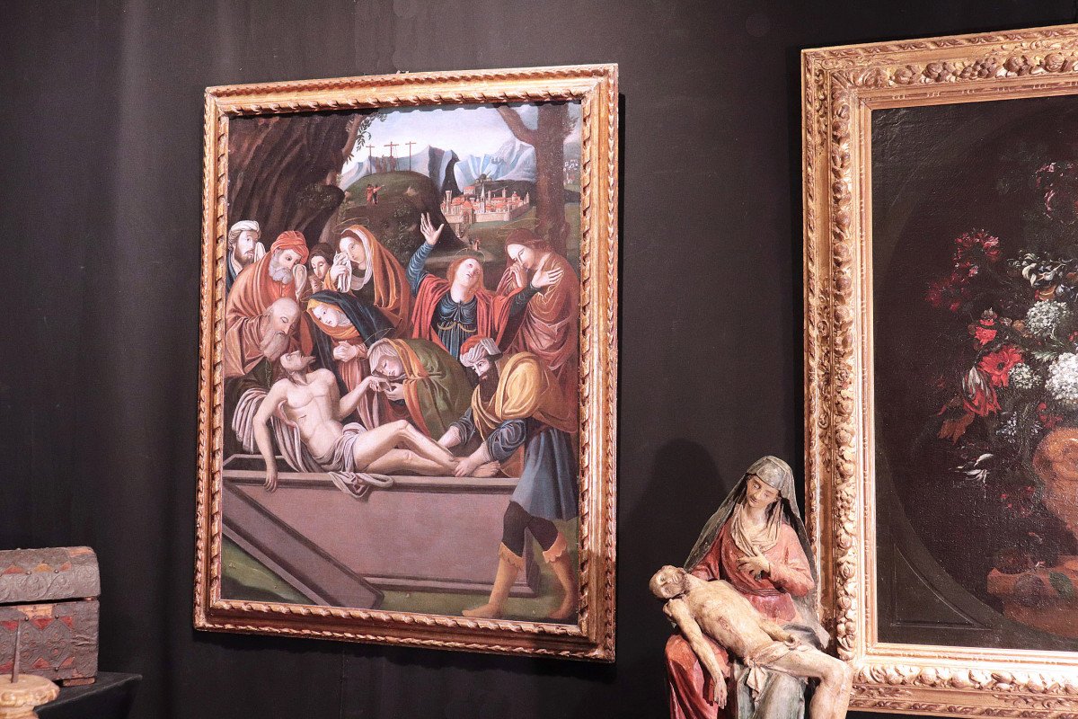 Bartolomeo Suardi  And Workshop - (milan 1465-1530) Deposition-photo-1