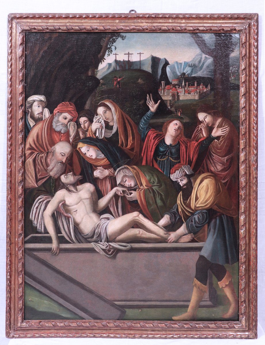 Bartolomeo Suardi  And Workshop - (milan 1465-1530) Deposition