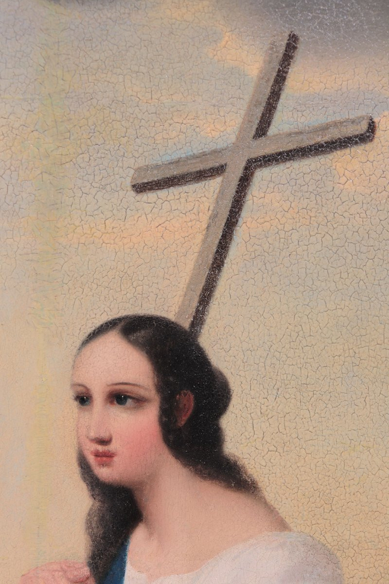 Painting: ‘the Magdalene’, Late 19th Century-photo-3