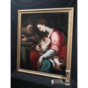 Giovanni Battista Paggi (genoa, 1554-1627) - Holy Family