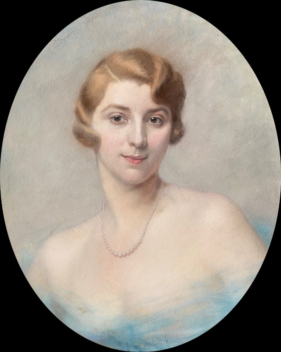 Portrait Of Elegant Young Woman