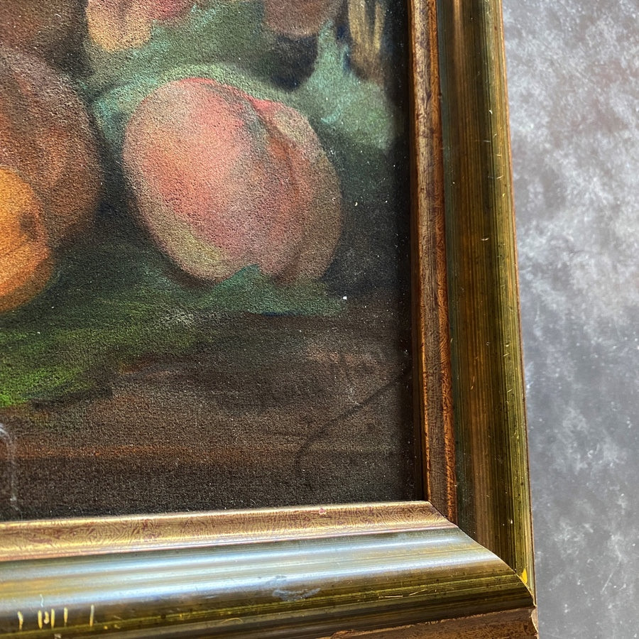 Still Life With Fruits, Vegetables And Basket - Rose Marie-photo-2