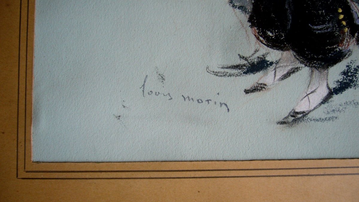 Pastel De Louis Morin.-photo-2