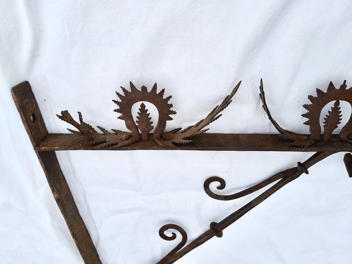 Wrought Iron Gallows, 18th Century-photo-4