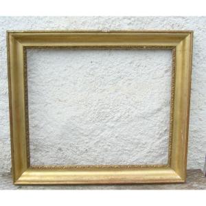 19th Century Gilded Wooden Frame With Ogee