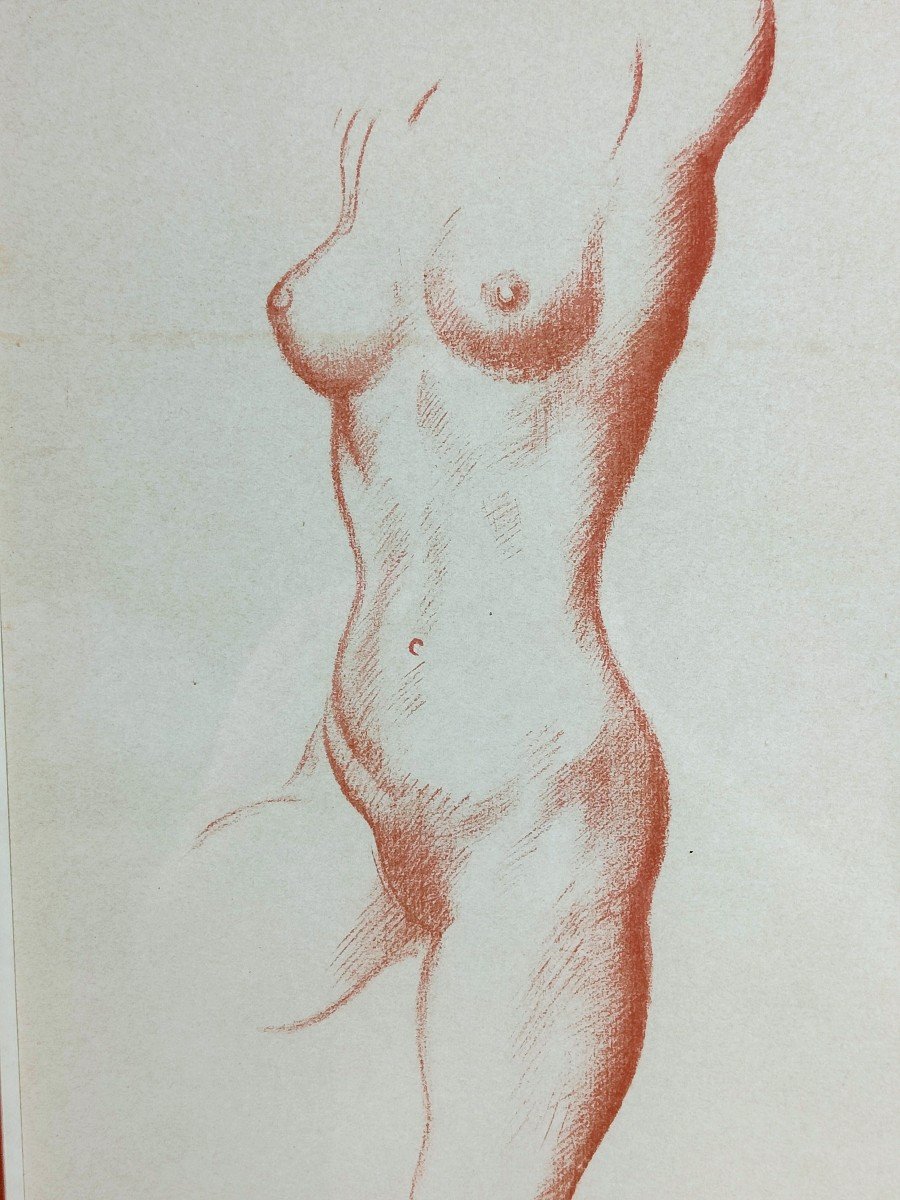 Arno Breker : Sanguine Female Nude-photo-2