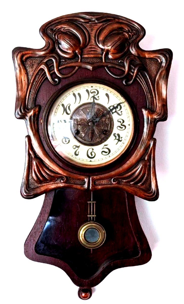 Rare Art Nouveau Jugendstil Clock