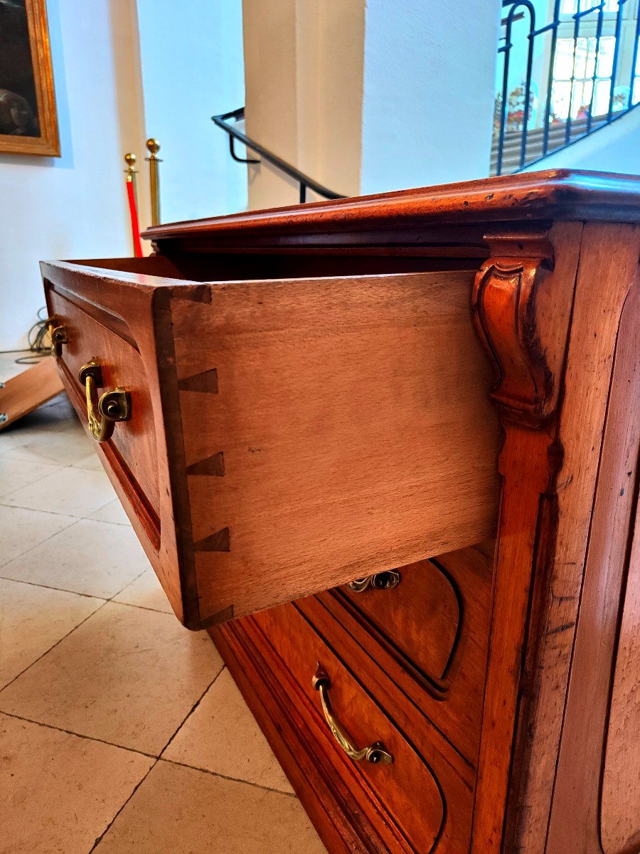 Art Nouveau Counter Chest Of Drawers (circa 1900-1920)-photo-6