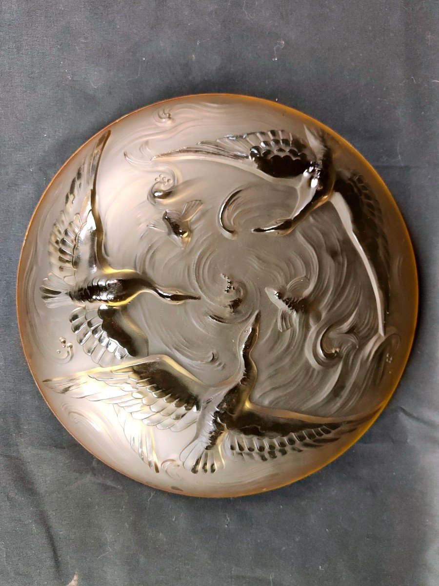 Large Verlys Art Deco Dish Circa 1930/40-photo-1