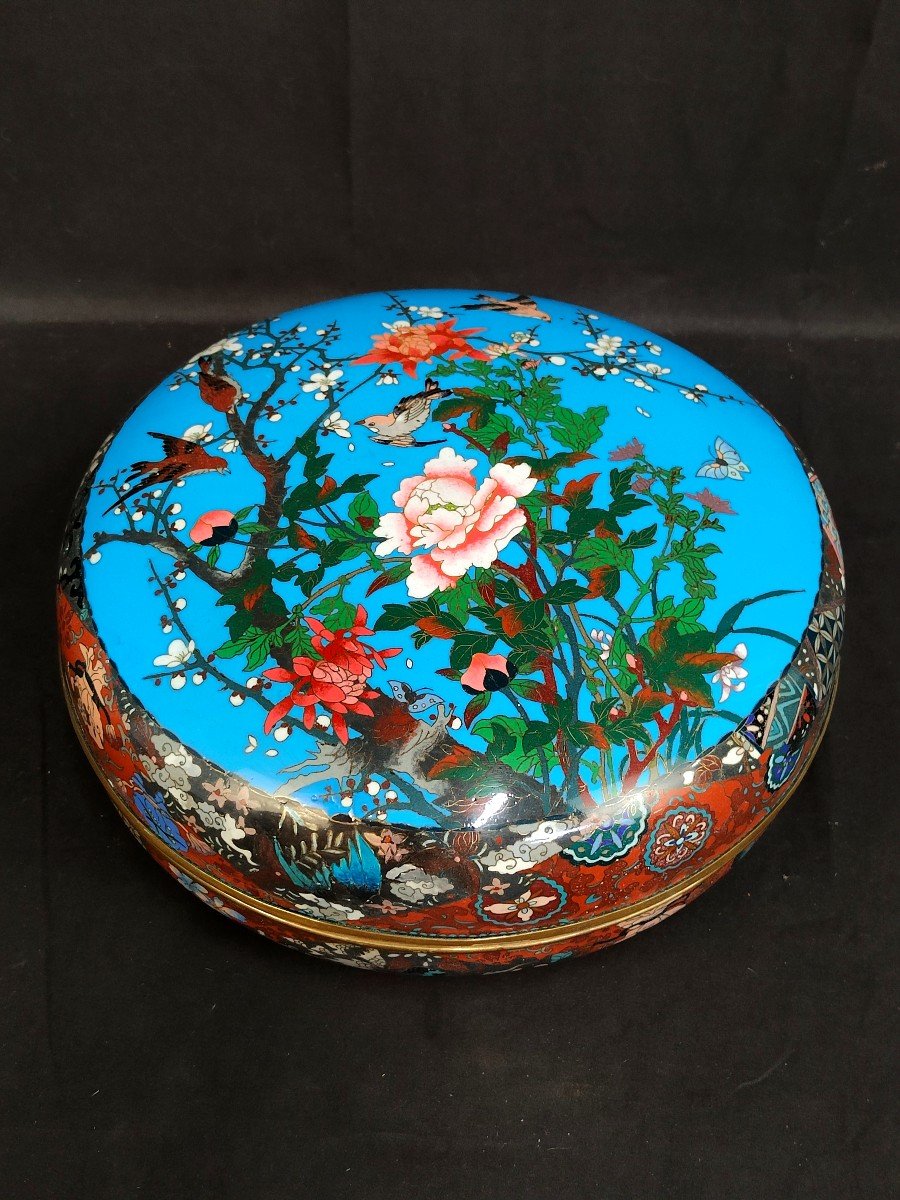 Large Candy Box From The Meiji Period (japan)-photo-2