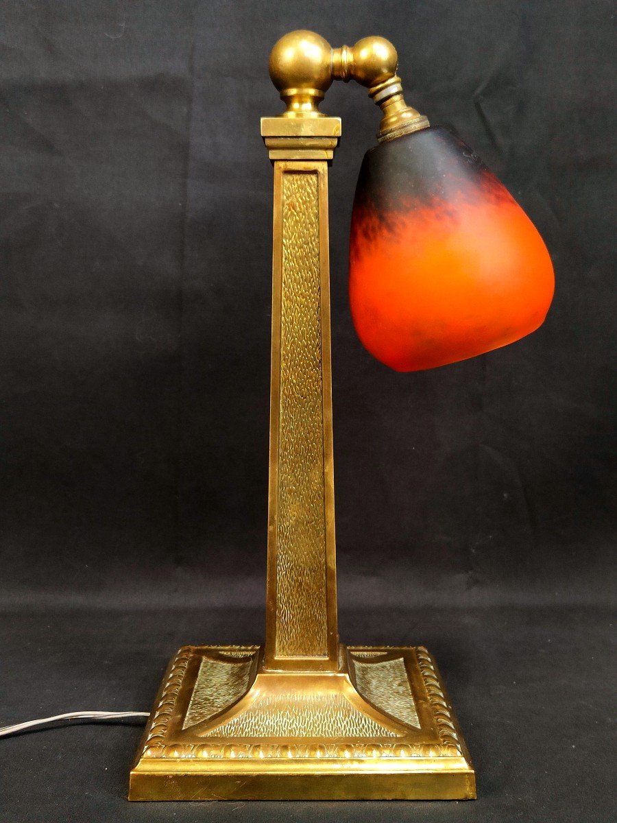 Schneider Art Nouveau Lamp 1920