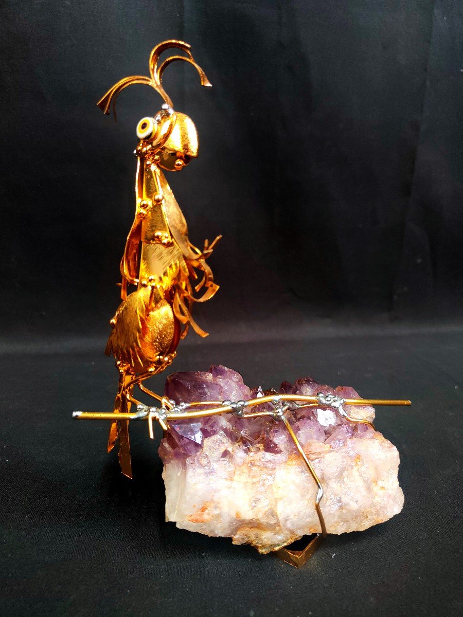 From Wam Grey: Mobile Sculpture On Amethyst