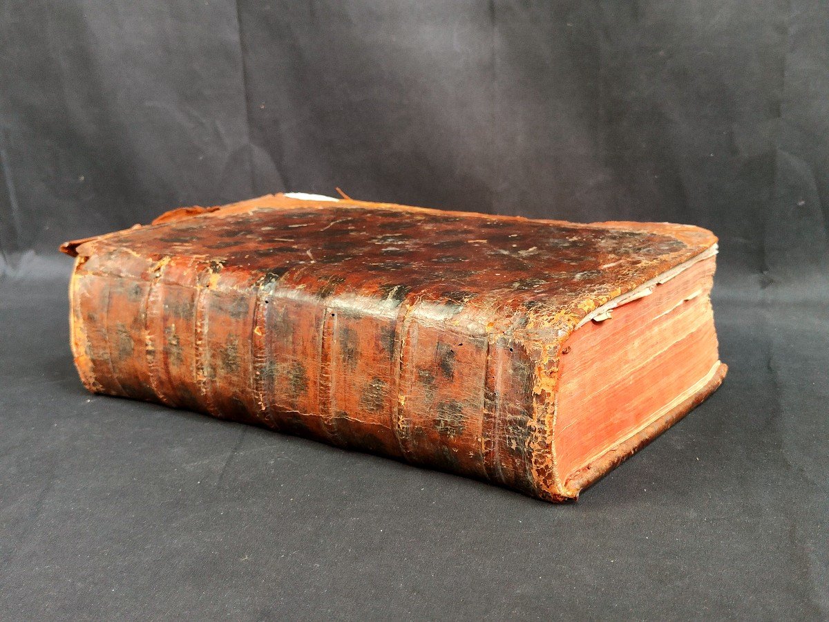 Large Bible End Of The 17th Century - Old And New Testaments