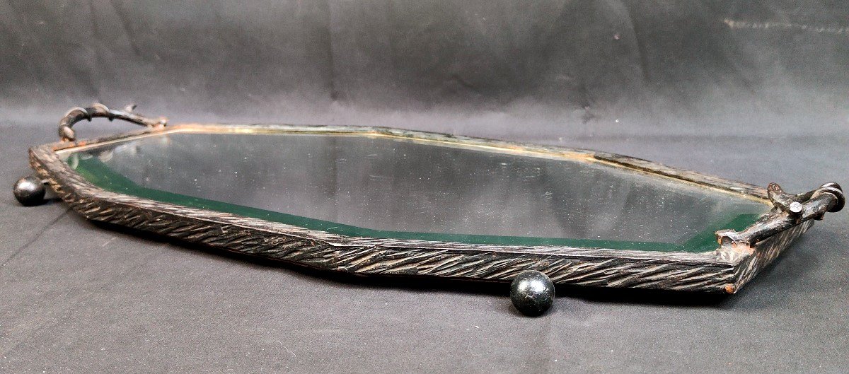 Art Deco Serving Tray Circa 1925-photo-2