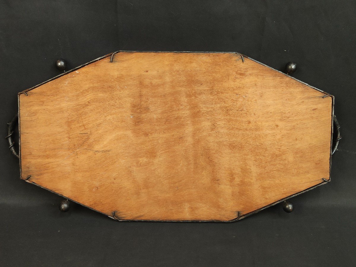 Art Deco Serving Tray Circa 1925-photo-6