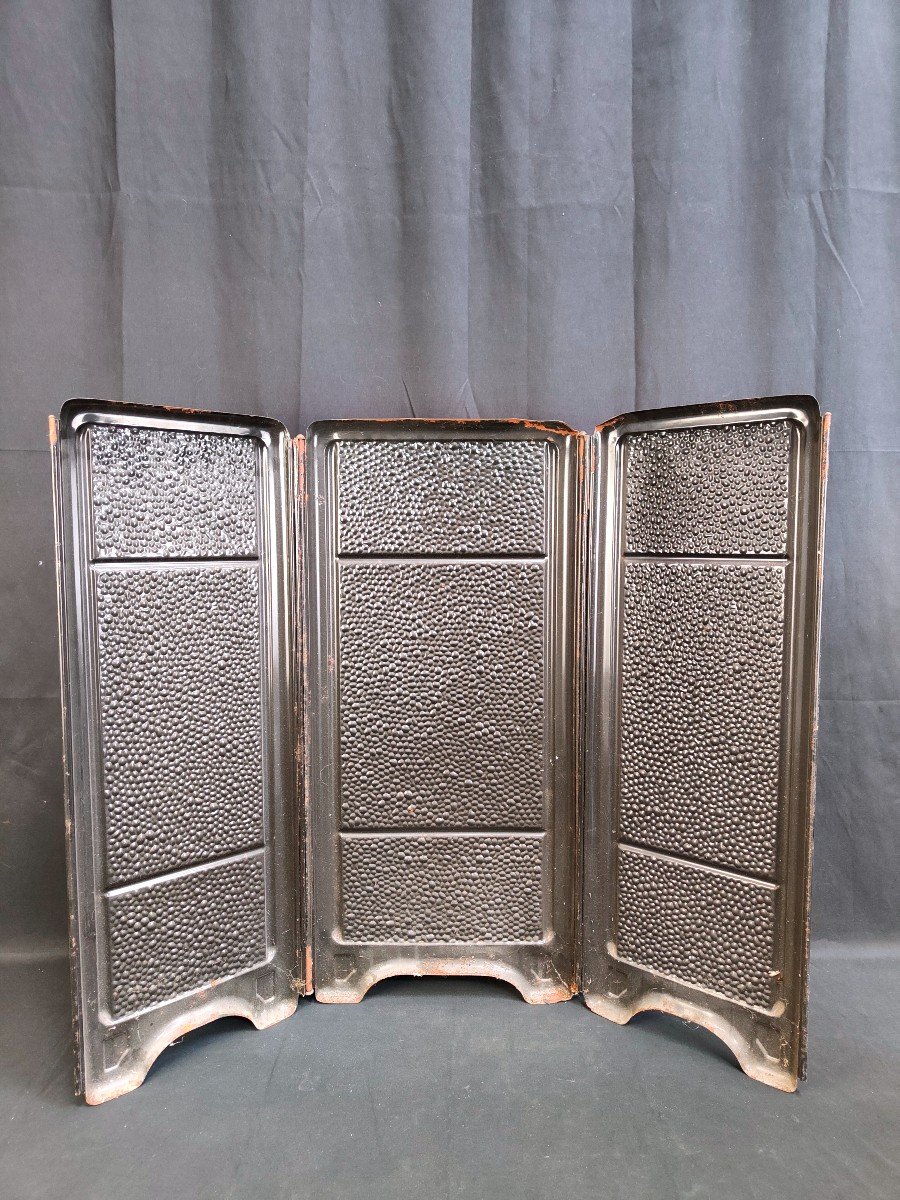 Art Deco Fire Screen Or Spark Guard-photo-4