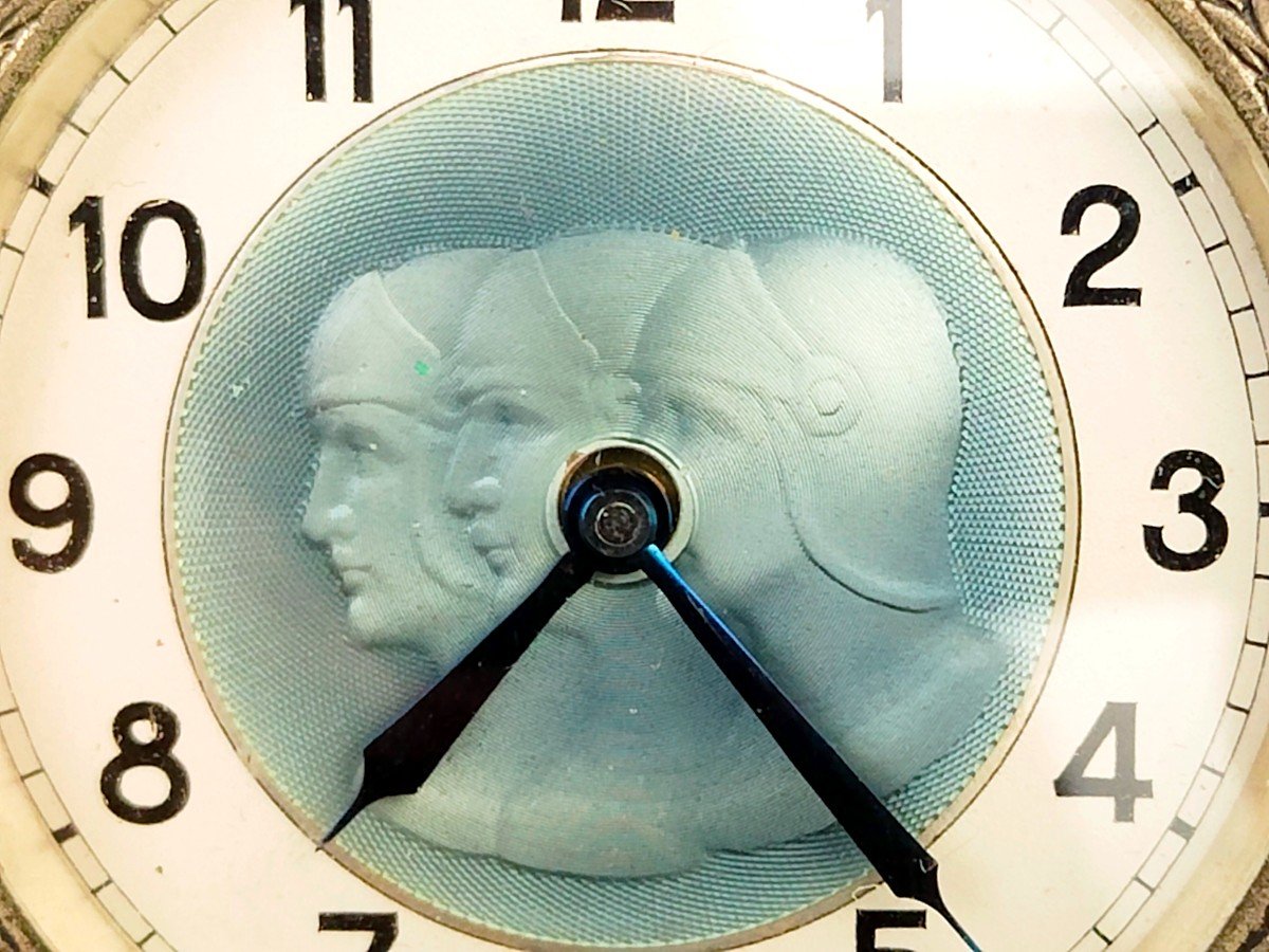 Art Deco Car Clock Circa 1925-photo-3