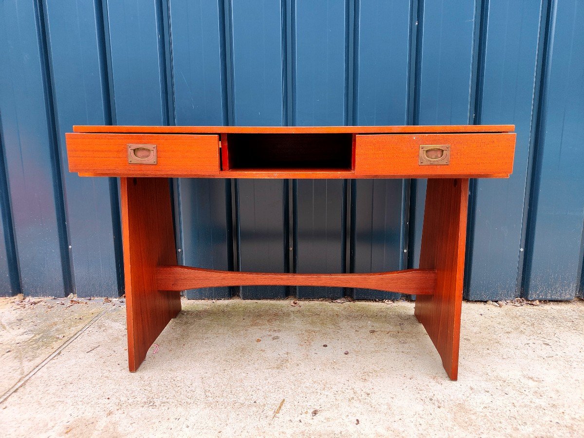 Scandinavian Desk + 70s Chairs Maison Gautier-photo-5