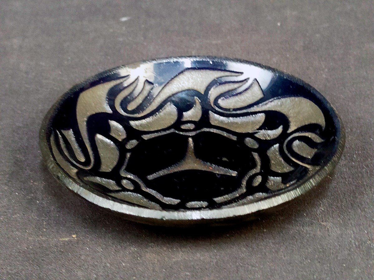 Art Nouveau Jugendstil Mercedes Bowl-photo-2