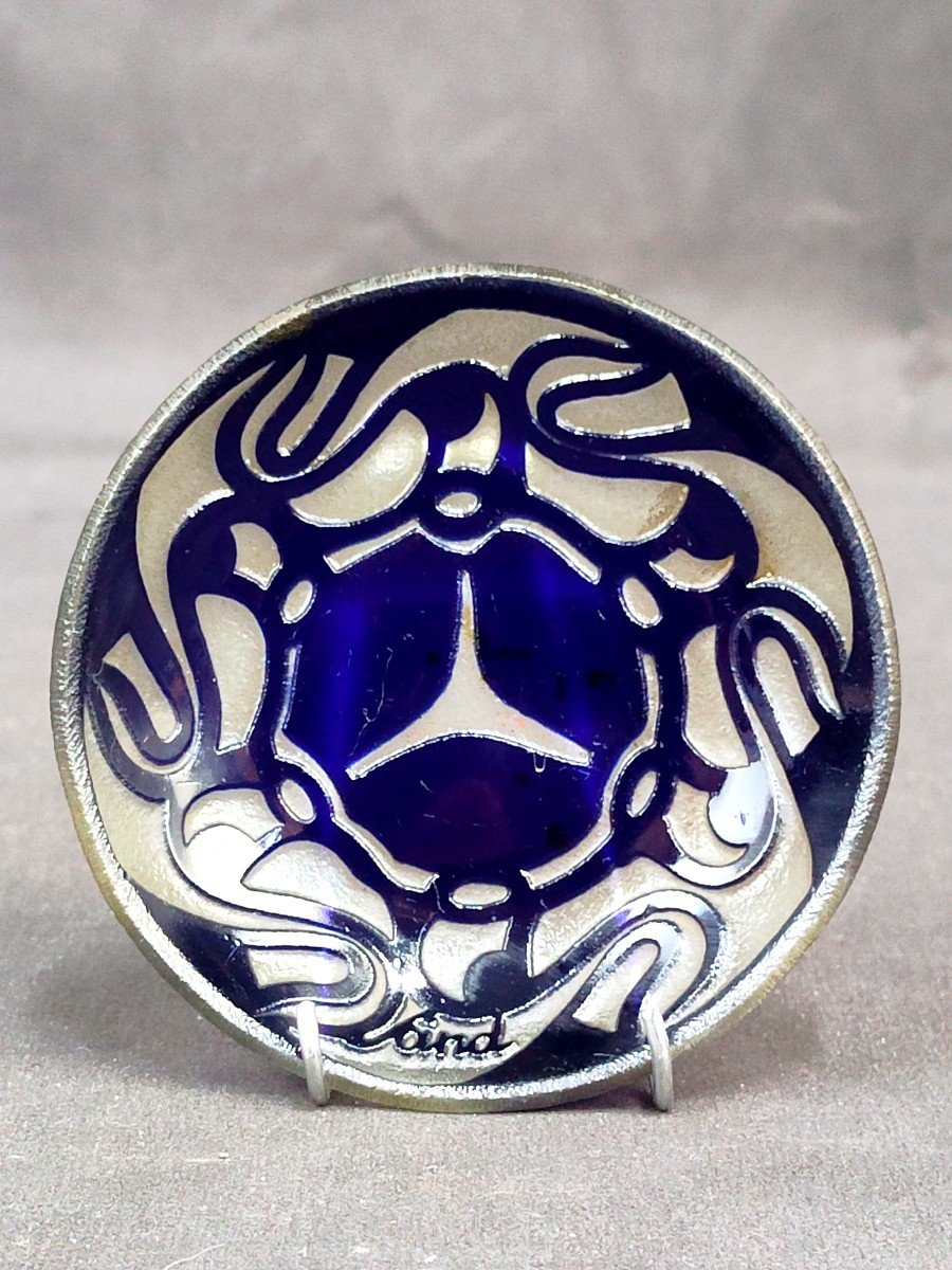 Art Nouveau Jugendstil Mercedes Bowl-photo-3