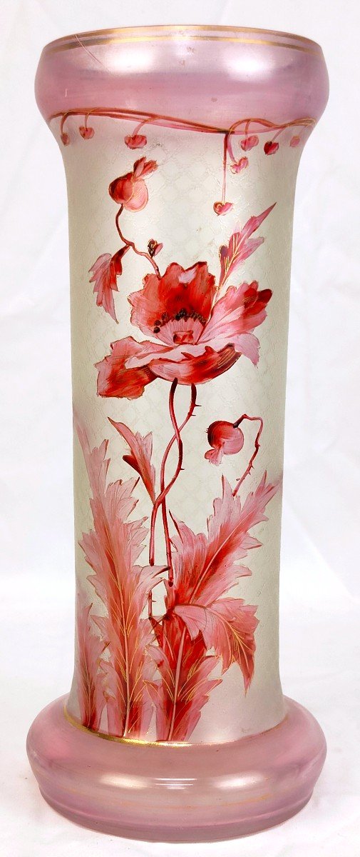 Vase Rouleau Dlg Legras Montjoye - Art Nouveau