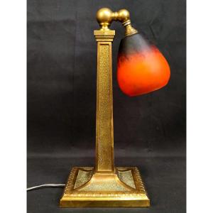 Schneider Art Nouveau Lamp 1920