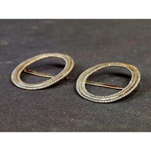 Boucles De Souliers En Argent XVIIIème