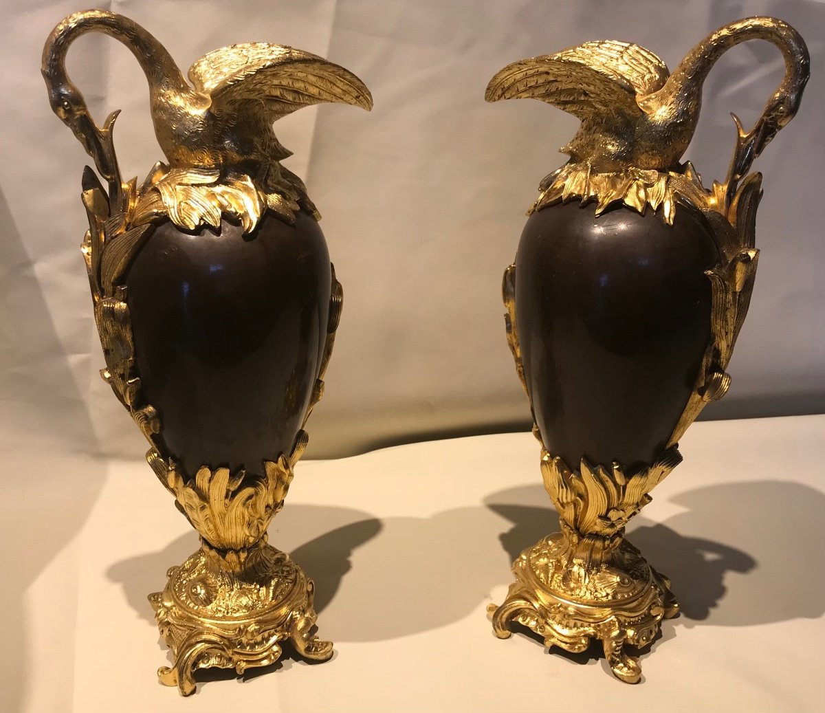 Pair Of Bronze Casseroles-photo-6