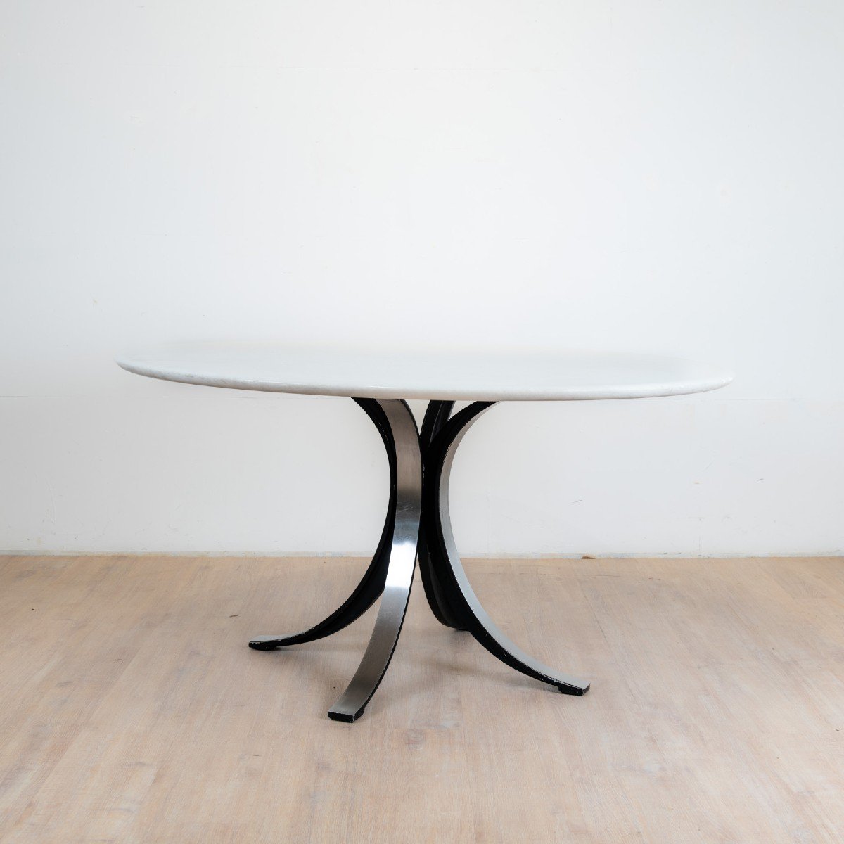 T69 Marble Table By Osvado Borsani For Tecno, Italy, 1970-photo-3