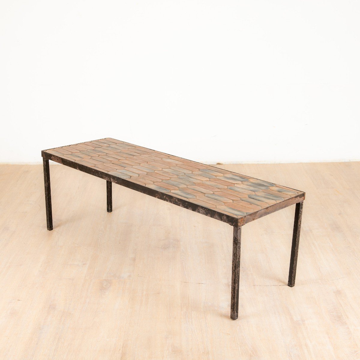 Stoneware Coffee Table By Roger Capon In Vallauris France 1970-photo-2