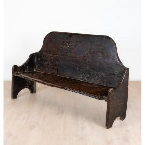 Oak Fireplace Bench, South-west, 17th Century