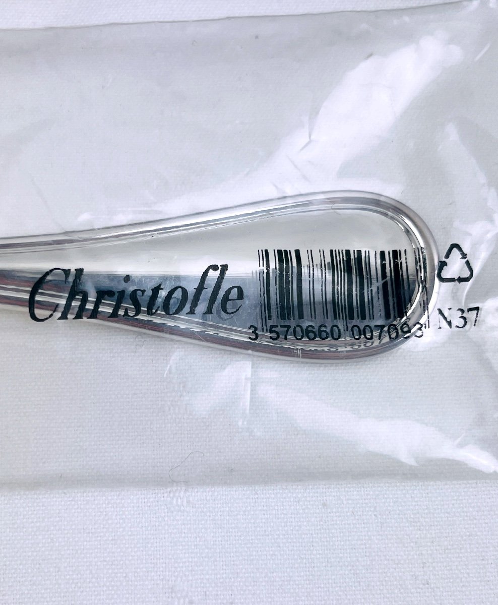 Christofle Fish Serving Fork Albi Model New-photo-2