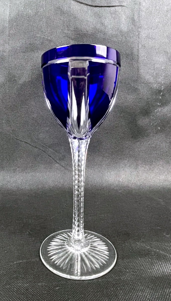 Roemer In Saint-louis Crystal, 1930 Size 454 Fine Wine And Port Service-photo-1