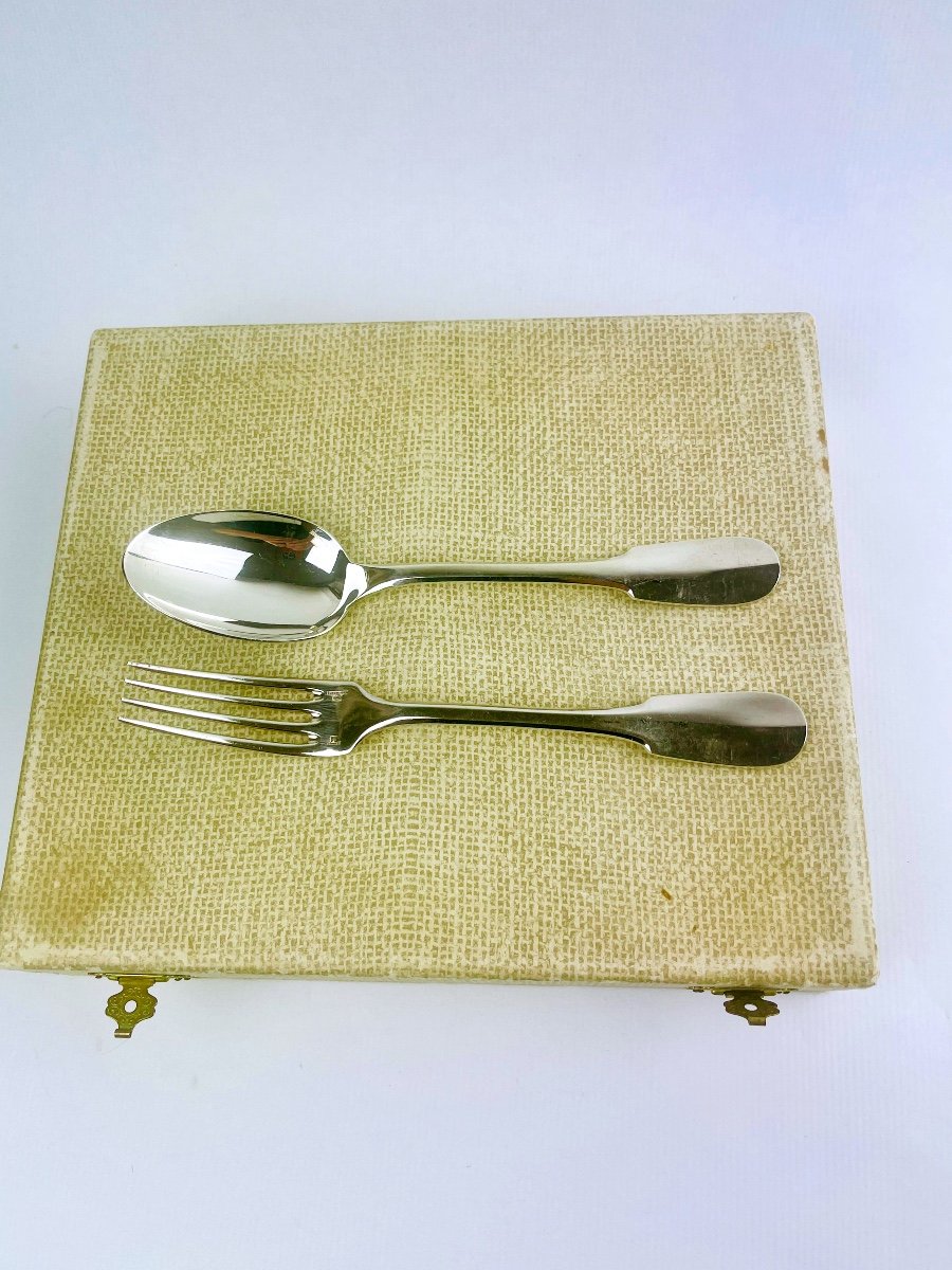 12 Christofle Table Cutlery Cluny Model-photo-3