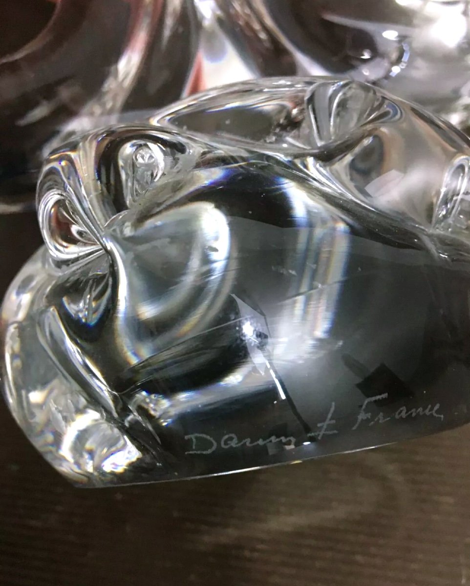 Daum Crystal Candle Holder, Orion-gemini Collection-photo-3