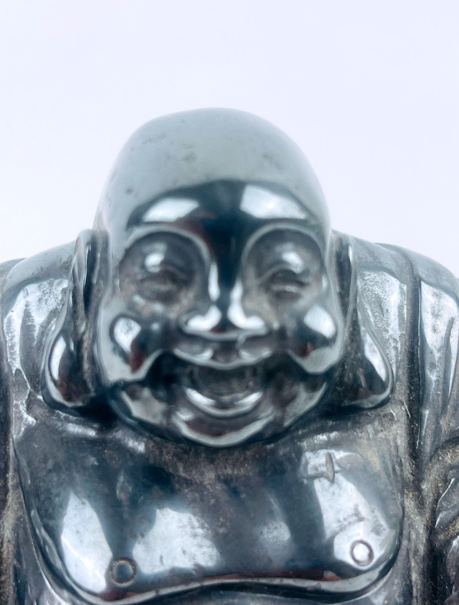 Laughing Buddha, Hematite Putaï-photo-3