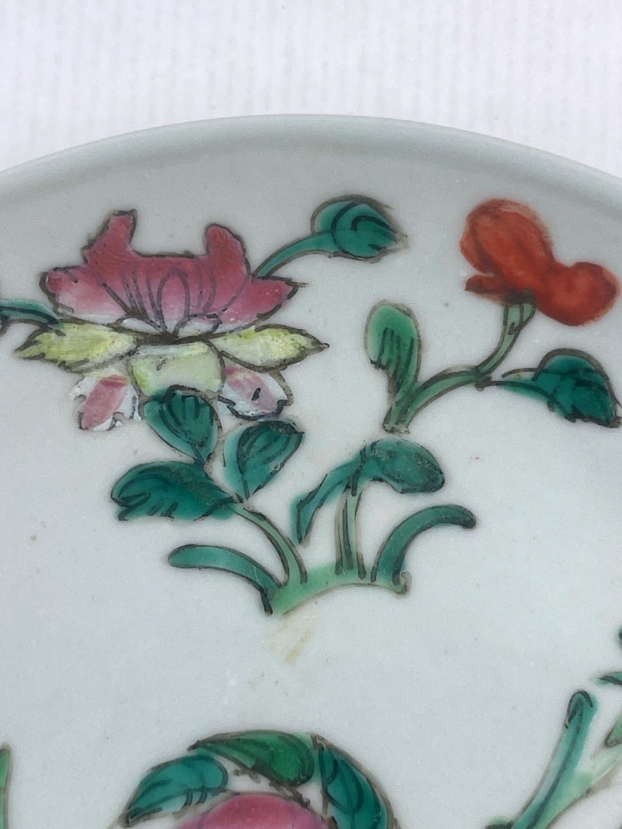 Coupelle En Porcelaine De Chine, Famille Rose-photo-3