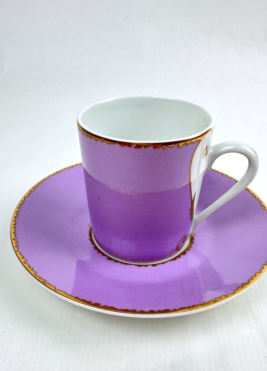 Set Of 6 Christian Lacroix Coffee Cups Madly Model-photo-4